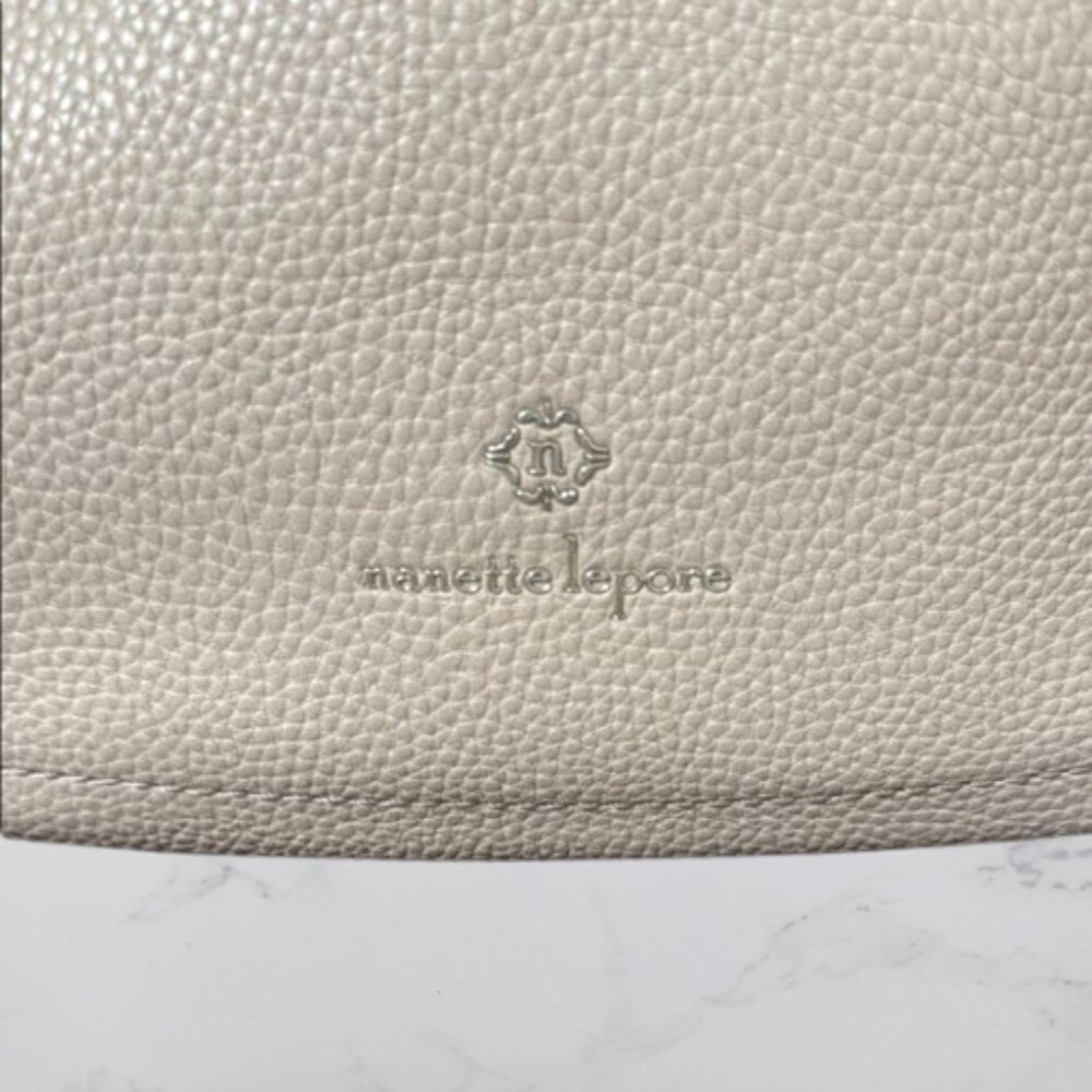 NANETTE LEPORE Crossbody Faux Pebbled Leather Bag - Picture 2 of 10